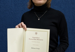 Roksana z dyplomem