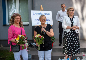 Edyta Strumian Członek Zarządu Powiatu Zgierskiego, przewodnicząca Rady Rodziców i Pani Wioletta Dutkiewicz-Mucha