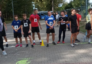 Start wyściku chłopców