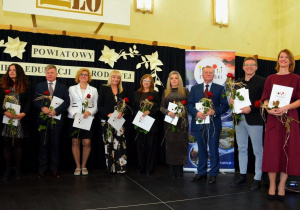 Pani Dyrektor Elżbieta Kołodziej w gronie nagrodzonych