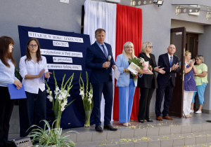Zebrani goście i nauczyciele